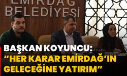 Başkan Koyuncu: “Her Karar Emirdağ’ın Geleceğine Yatırım”