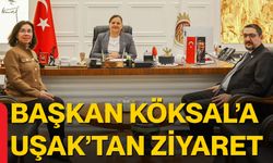 Başkan Köksal’a Uşak’tan Ziyaret