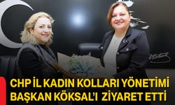 CHP İl Kadın Kolları Yönetimi Başkan Köksal’ı Ziyaret Etti