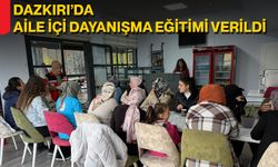 Dazkırı’da Aile İçi Dayanışma Eğitimi Verildi