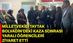 Milletvekili Taytak, Bolvadin’deki Kaza Sonrası Yaralı Öğrencileri Ziyaret Etti