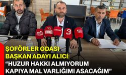 Şoförler Odası Başkan Adayı Alıcı: “Huzur Hakkı Almıyorum, Kapıya Mal Varlığımı Asacağım”