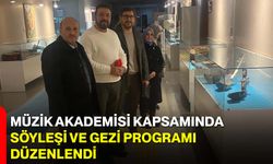 Müzik Akademisi Kapsamında Söyleşi ve Gezi Programı Düzenlendi