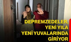 Depremzedeler, yeni yıla yeni yuvalarında giriyor