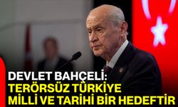Devlet Bahçeli: Terörsüz Türkiye Milli Ve Tarihi Bir Hedeftir