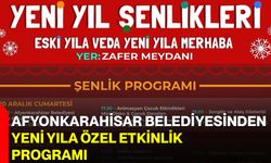 Afyonkarahisar Belediyesinden Yeni Yıla Özel Etkinlik Programı