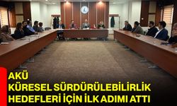 AKÜ, Küresel Sürdürülebilirlik Hedefleri İçin İlk Adımı Attı
