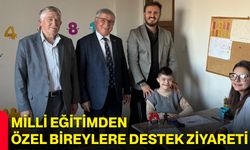 Milli Eğitimden Özel Bireylere Destek Ziyareti