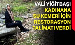 Vali Yiğitbaşı, Kadınana Su Kemeri İçin Restorasyon Talimatı Verdi