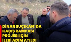 Dinar Suçıkan’da Kaçış Rampası Projesi İçin İleri Adım Atıldı