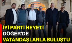 İYİ Parti Heyeti Döğer’de Vatandaşlarla Buluştu