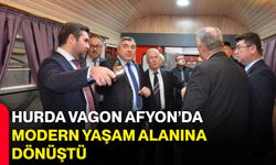 Hurda Vagon Afyon’da Modern Yaşam Alanına Dönüştü