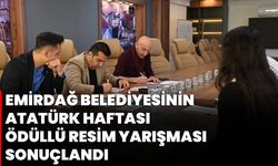 Emirdağ Belediyesinin Atatürk Haftası Ödüllü Resim Yarışması Sonuçlandı