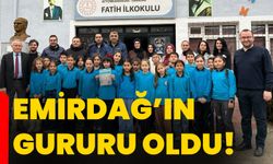 Emirdağ’ın gururu oldu