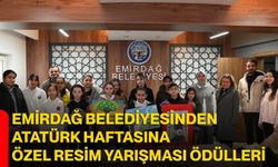 Emirdağ Belediyesinden Atatürk Haftasına Özel Resim Yarışması Ödülleri