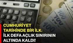 Cumhuriyet tarihinde bir ilk: İlk defa açlık sınırının altında kaldı!
