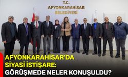 Afyonkarahisar’da Siyasi İstişare: Görüşmede Neler Konuşuldu?