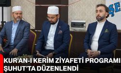Kur’an-ı Kerim Ziyafeti Programı Şuhut’ta Düzenlendi