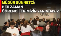 Müdür Sünnetci: Her Zaman Öğrencilerimizin Yanındayız