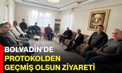 Bolvadin’de Protokolden Geçmiş Olsun Ziyareti