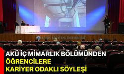 AKÜ İç Mimarlık Bölümünden Öğrencilere Kariyer Odaklı Söyleşi