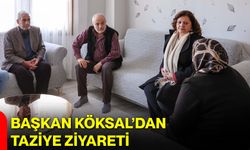 Başkan Köksal’dan Taziye Ziyareti