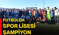 Futbolda Spor Lisesi Şampiyon