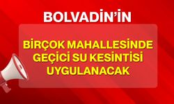 Bolvadin’in Birçok Mahallesinde Geçici Su Kesintisi Uygulanacak