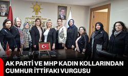 AK Parti ve MHP Kadın Kollarından Cumhur İttifakı Vurgusu