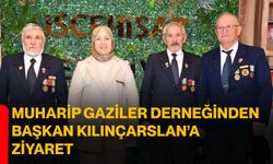 Muharip Gaziler Derneğinden, Başkan Seyhan Kılınçarslan’a Ziyaret