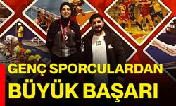 Genç sporculardan büyük başarı