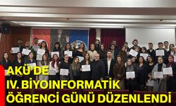 AKÜ’de IV. Biyoınformatik Öğrenci Günü Düzenlendi