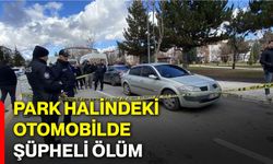 Park halindeki otomobilde şüpheli ölüm