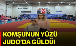 Komşunun yüzü Judo’da güldü!