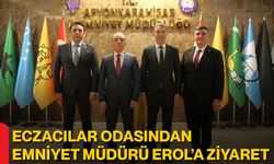 Eczacılar Odasından Emniyet Müdürü Erol’a Ziyaret