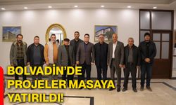 Bolvadin’de projeler masaya yatırıldı!