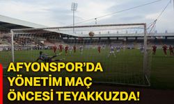 Afyonspor’da yönetim maç öncesi teyakkuzda!