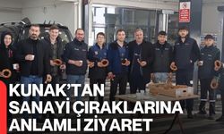 Kunak’tan Sanayi Çıraklarına Anlamlı Ziyaret