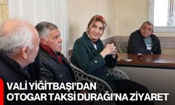 Vali Yiğitbaşı’dan Otogar Taksi Durağı’na Ziyaret