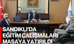 Sandıklı’da Eğitim Çalışmaları Masaya Yatırıldı