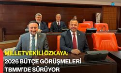 Milletvekili Özkaya: 2026 Bütçe Görüşmeleri TBMM’de Sürüyor