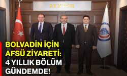 Bolvadin için AFSÜ ziyareti: 4 yıllık bölüm gündemde!