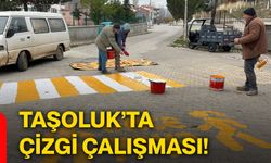 Taşoluk’ta çizgi çalışması!