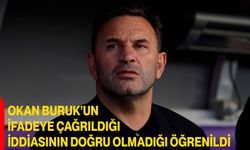 Okan Buruk’un İfadeye Çağrıldığı İddiasının Doğru Olmadığı Öğrenildi