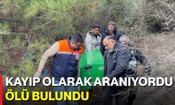 Kayıp Olarak Aranıyordu Ölü Bulundu