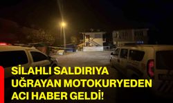 Silahlı saldırıya uğrayan motokuryeden acı haber geldi!