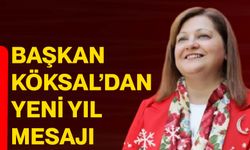 Başkan Köksal’dan yeni yıl mesajı