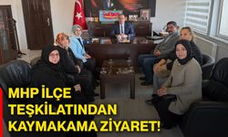 MHP ilçe teşkilatından kaymakama ziyaret!