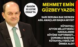 Mehmet Emin Güzbey yazdı…