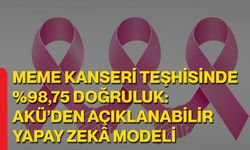 Meme Kanseri Teşhisinde %98,75 Doğruluk: AKÜ’den Açıklanabilir Yapay Zekâ Modeli